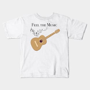 Feel the music Kids T-Shirt